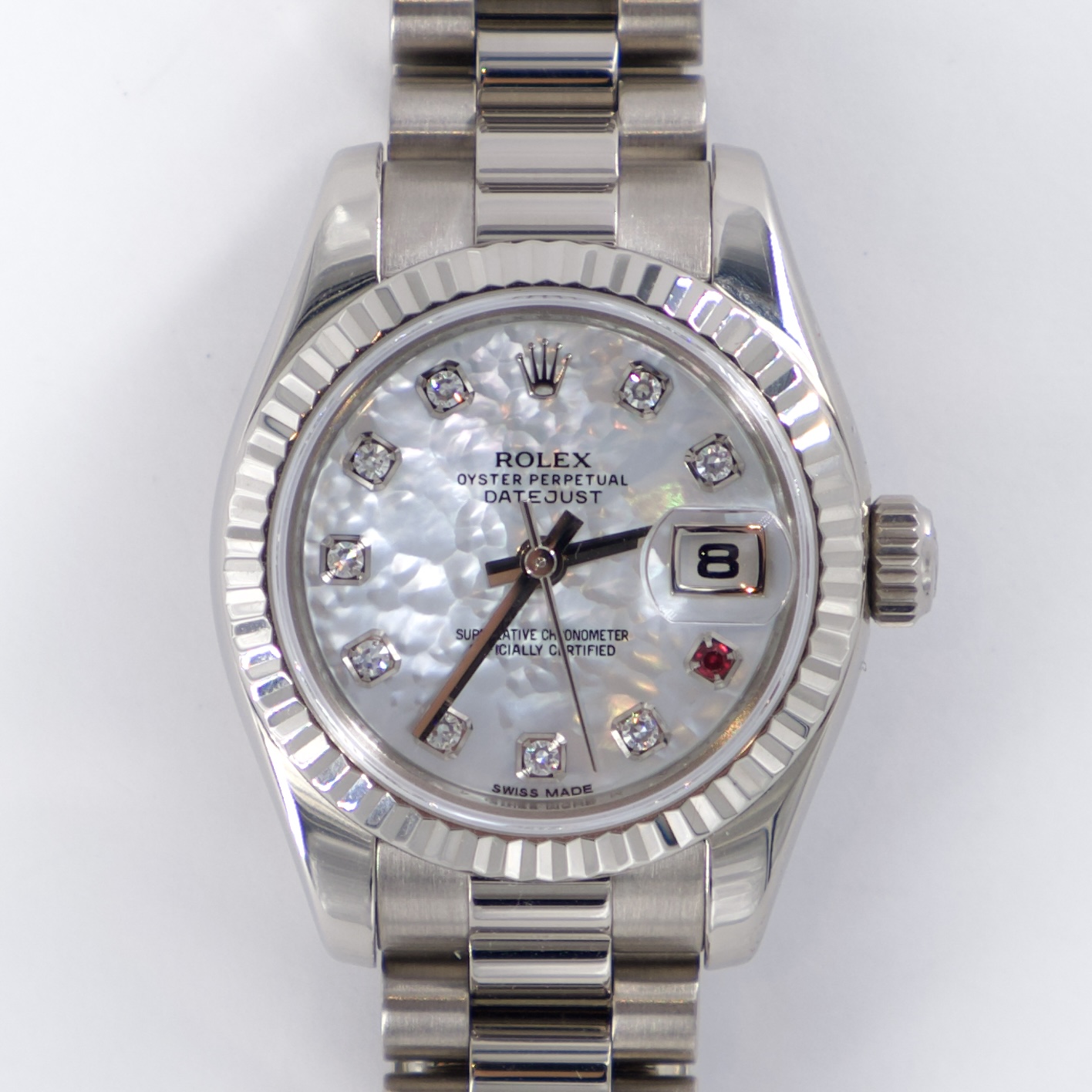 デイトジャスト（Datejust）　Ref.179179NG　　　松坂屋限定文字盤　保証書付　2012年　KRS932