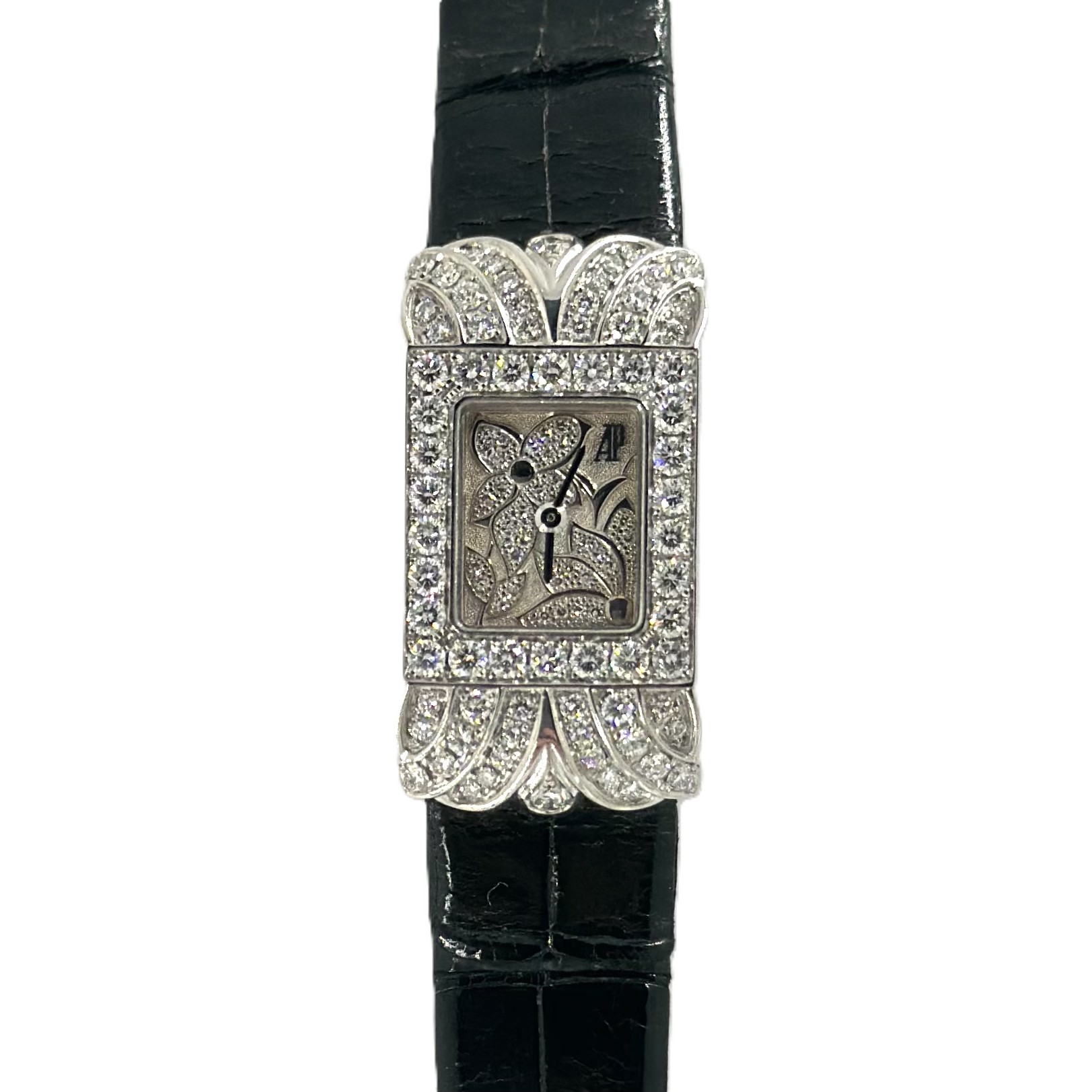カクテルウォッチ（Cocktail watch）　パヴェダイヤ文字盤　Ref.67175BC.ZZ.A002XX.01　メーカー修理明細付　クォーツ　KRS1513