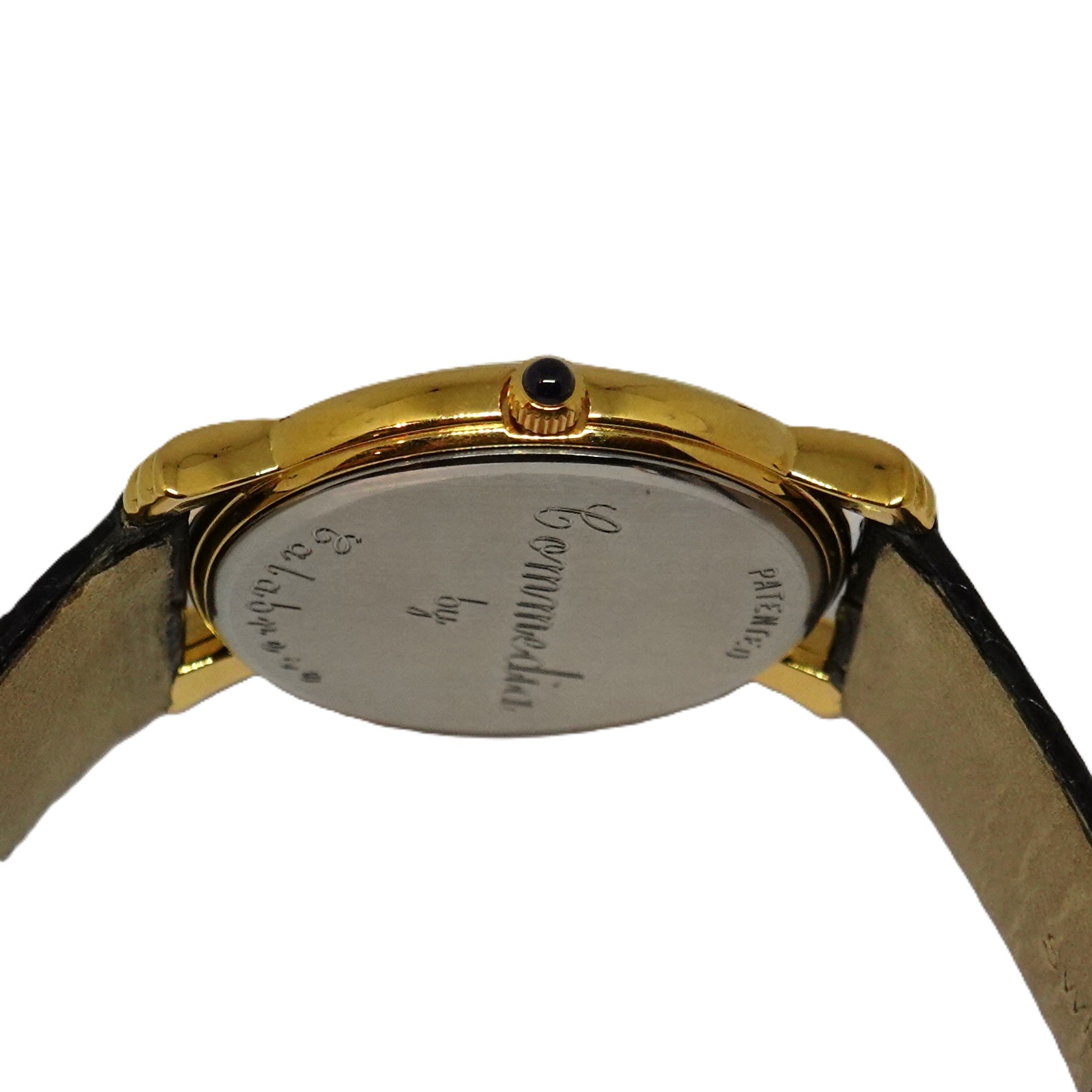 ヴィンセント カラブレーゼ（VINCENT CALABRESE）　コメディ モナリザ ジャンピングアワー（COMMEDIA MONA LISA JUMPING HOUR）　クォーツ　KRS1690