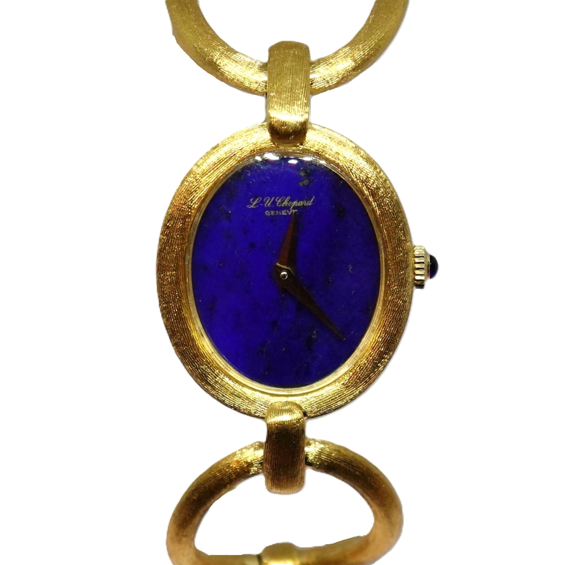 ショパール（CHOPARD）　L.U.C.コレクション　ラピスラズリ（Lapis Lazuli）文字盤　メーカー修理明細付　手巻き　KRS1691