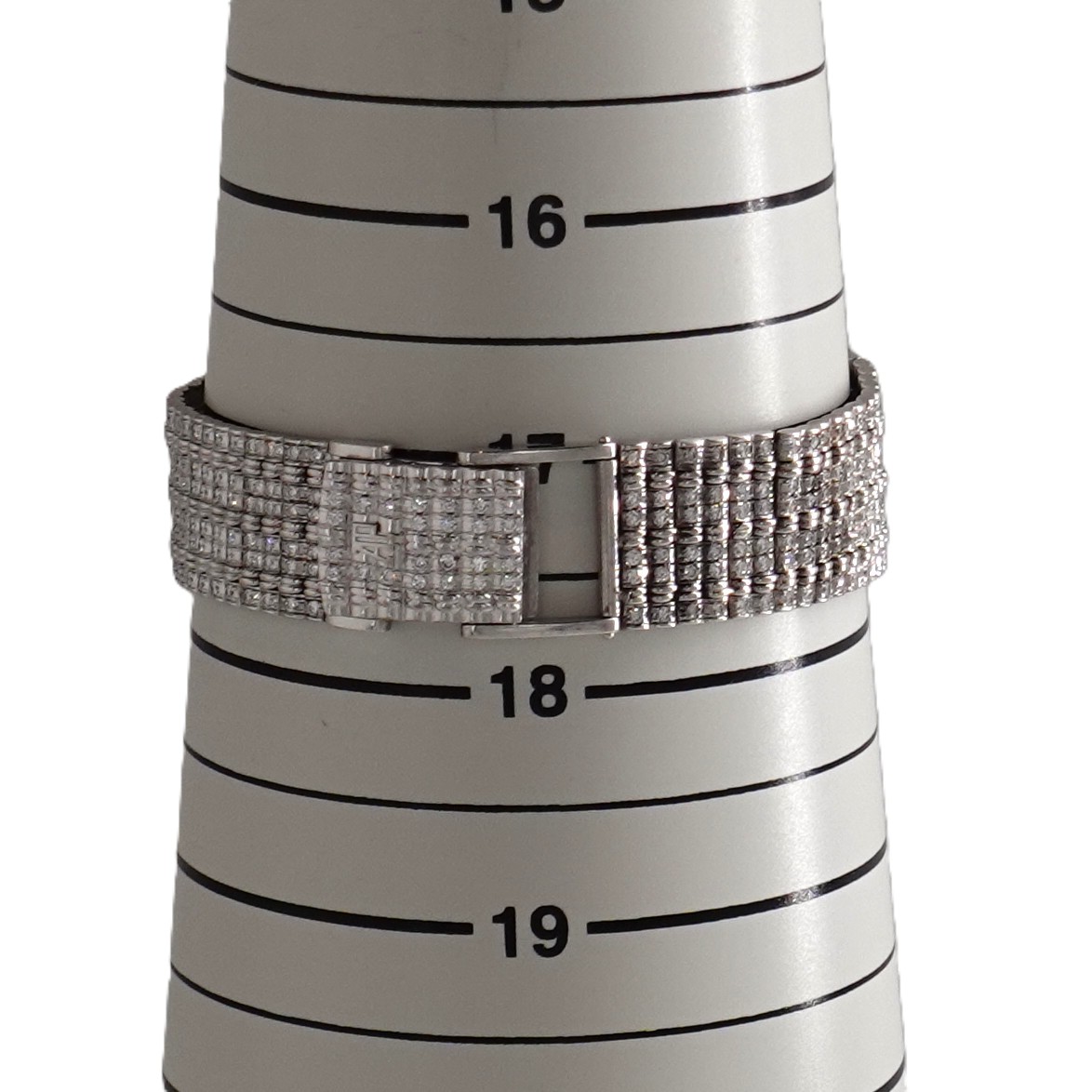 バンブー（Bamboo） LM　パヴェダイヤ+11Pエメラルド文字盤（Pave Diamond + 11P Emerald）　ベゼルダイヤ　Ref.56214BC.ZZ.0636BC.04　メーカー修理明細付　クォーツ　KRS1803