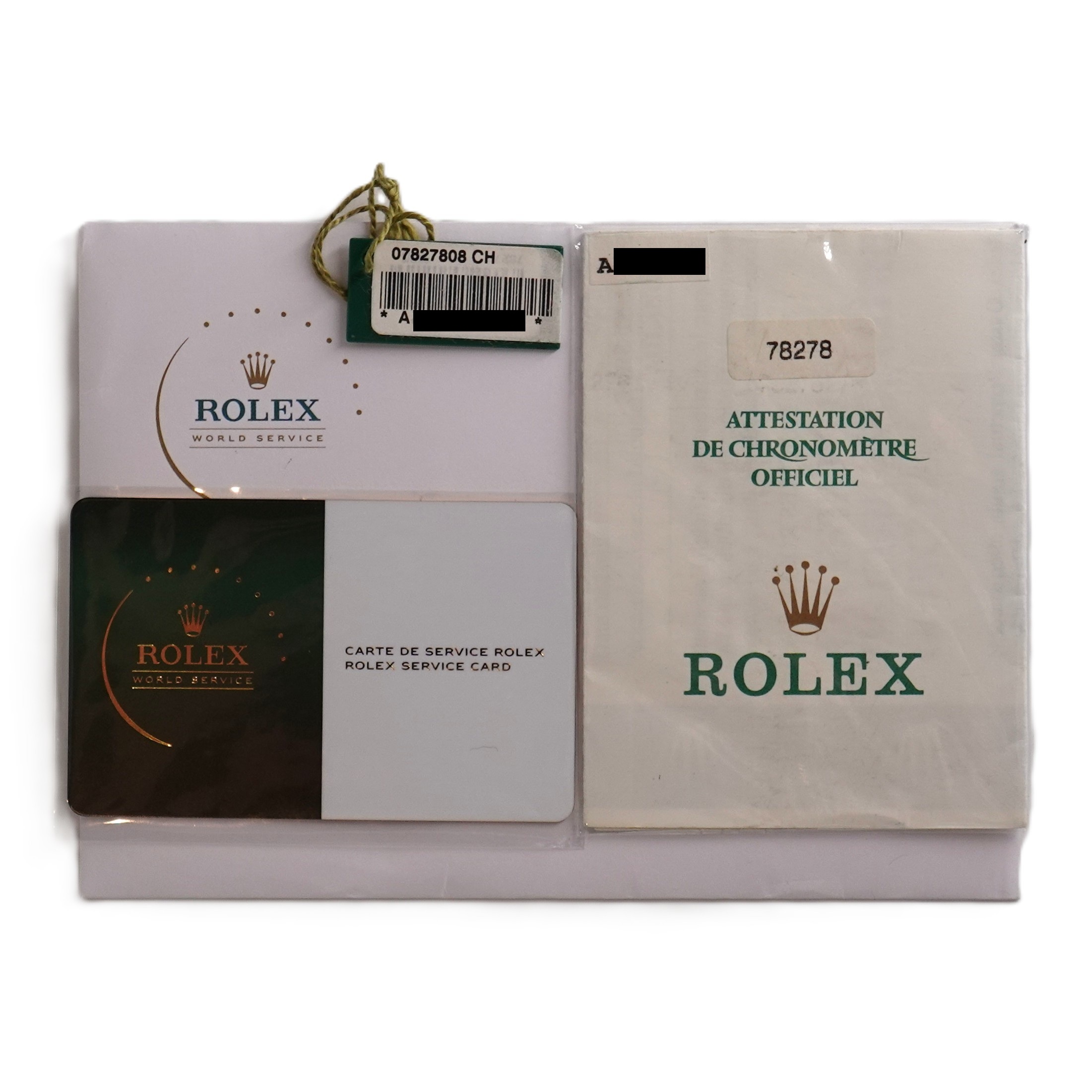 デイトジャスト（Datejust）　オニキス文字盤（Onyx）　Ref.78278　メーカー保証書、メーカーサービス保証書付　自動巻　KRS285