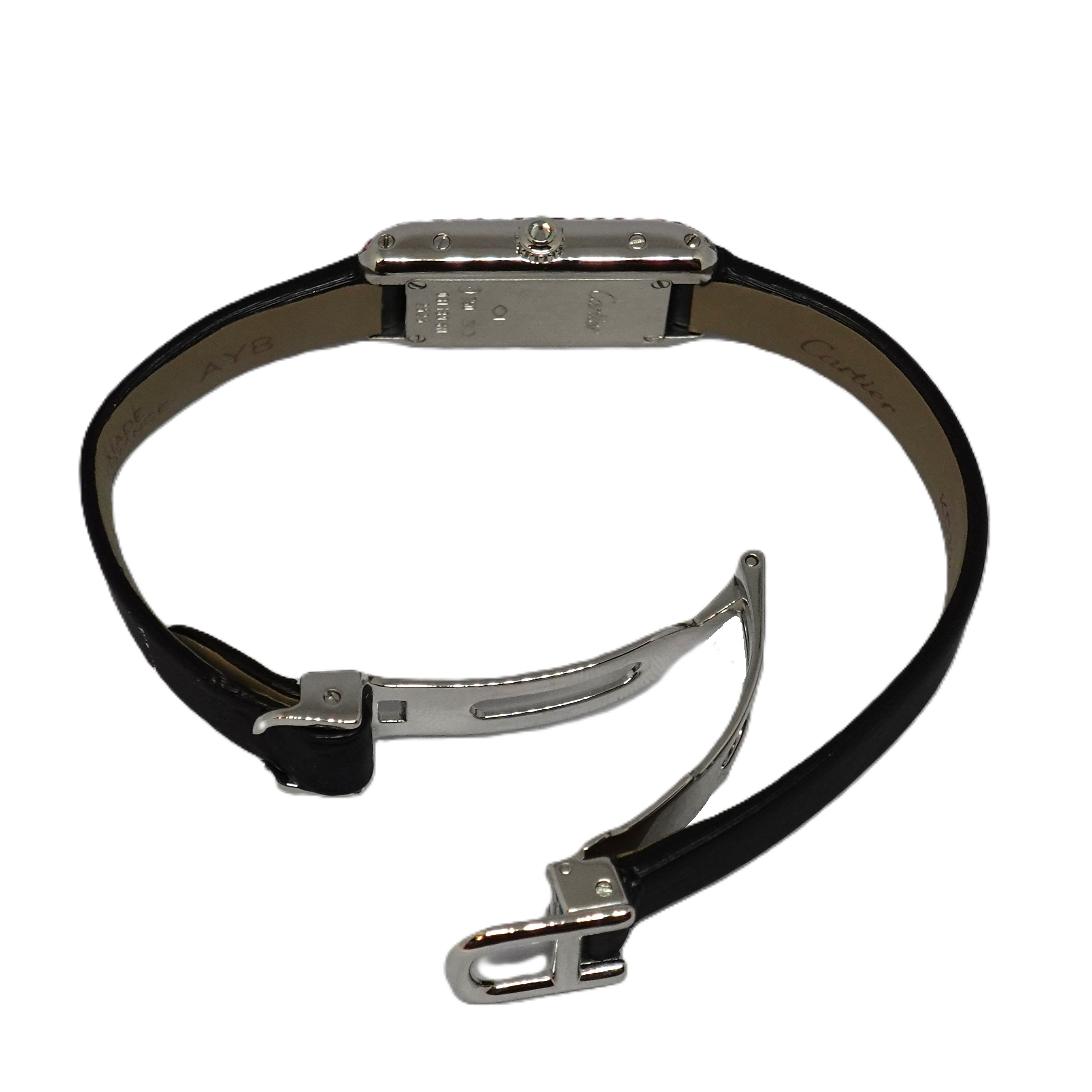 ミニタンクアロンジェ（Mini Tank alongee）　アジア限定　ピンクサファイヤベゼル（Pink Sapphire）　Ref.WB302831（2525）　メーカー箱　クォーツ　KRS1338