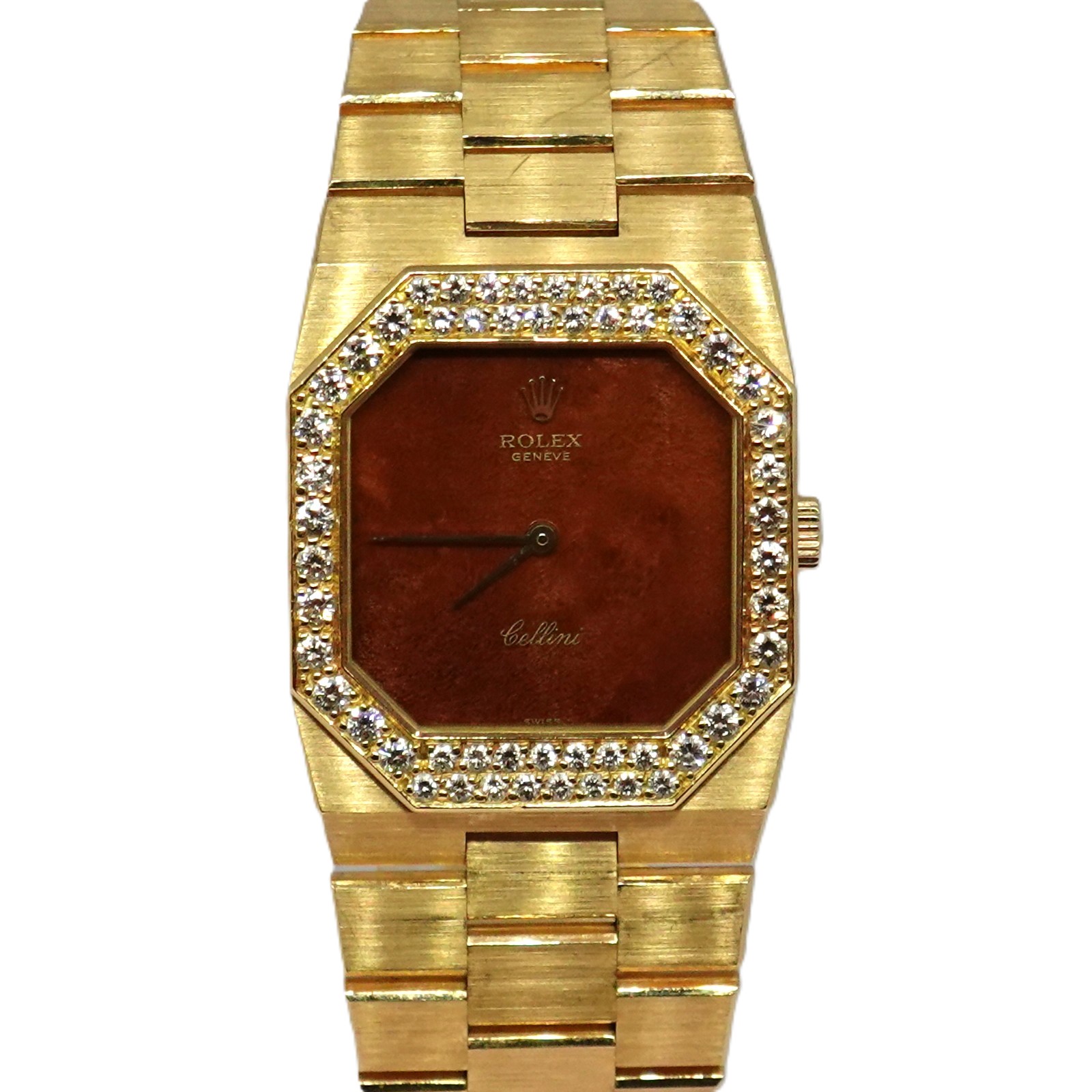 チェリーニ（Cellini）　ウッド（ウォールナット）文字盤（Wooden dial）　Ref.4651/8　手巻き　KRS1880