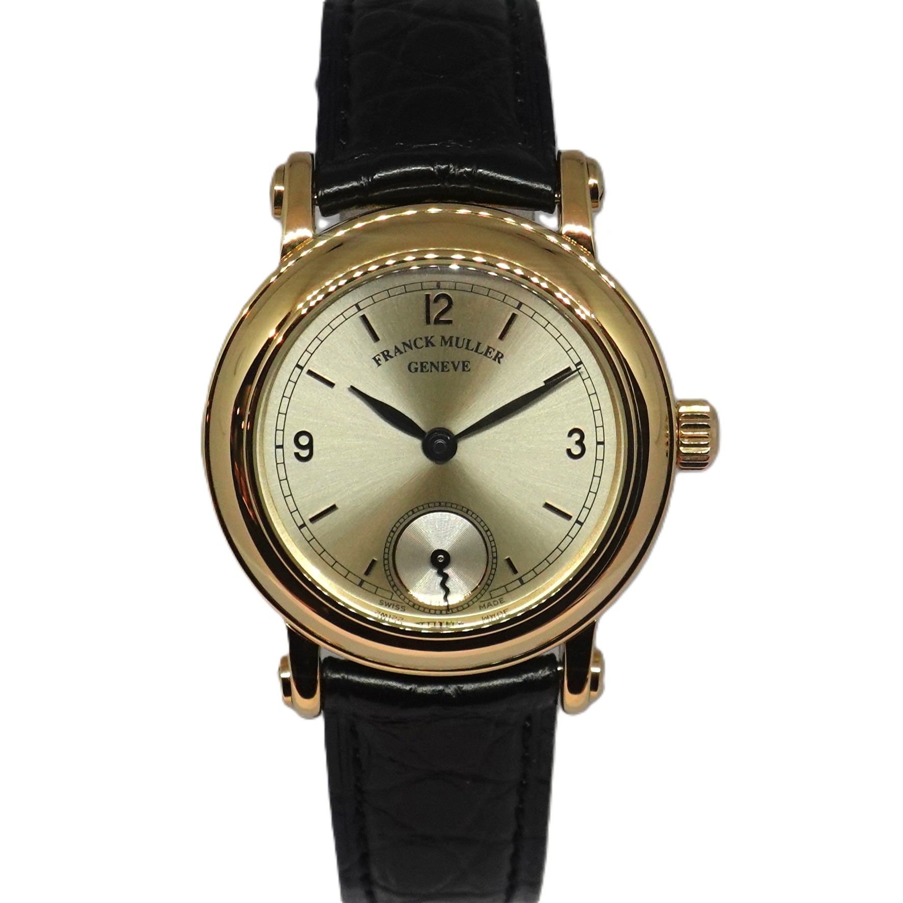 フランクミュラー（Franck Muller）　シャンパン　Ref.2800 S6 MM　メーカー保証書　自動巻　KRS1937