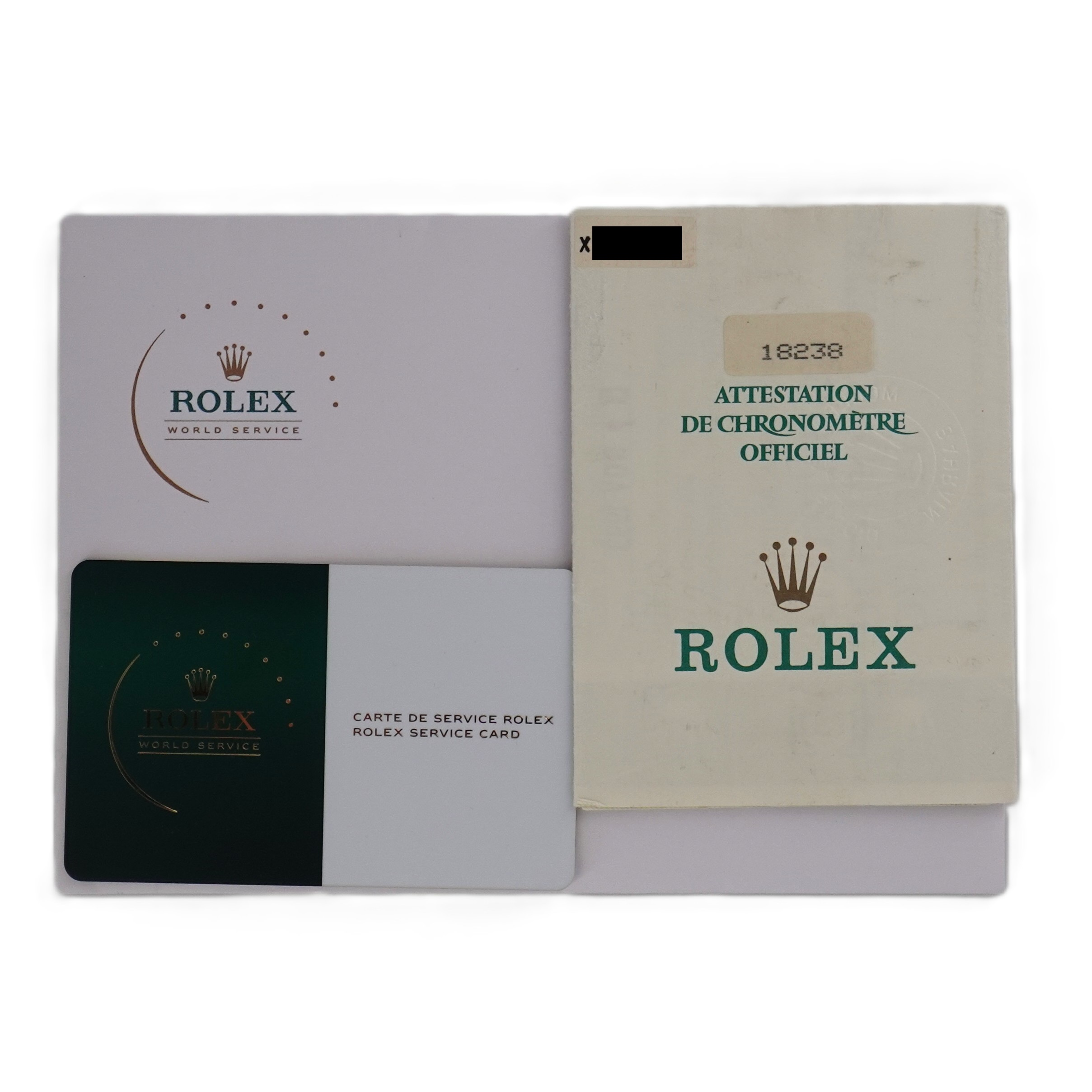 デイデイト（Day-Date）　ルベライト文字盤（Rubellite）　Ref.18238　メーカー保証書、国際サービス保証書付　自動巻　KRS1868