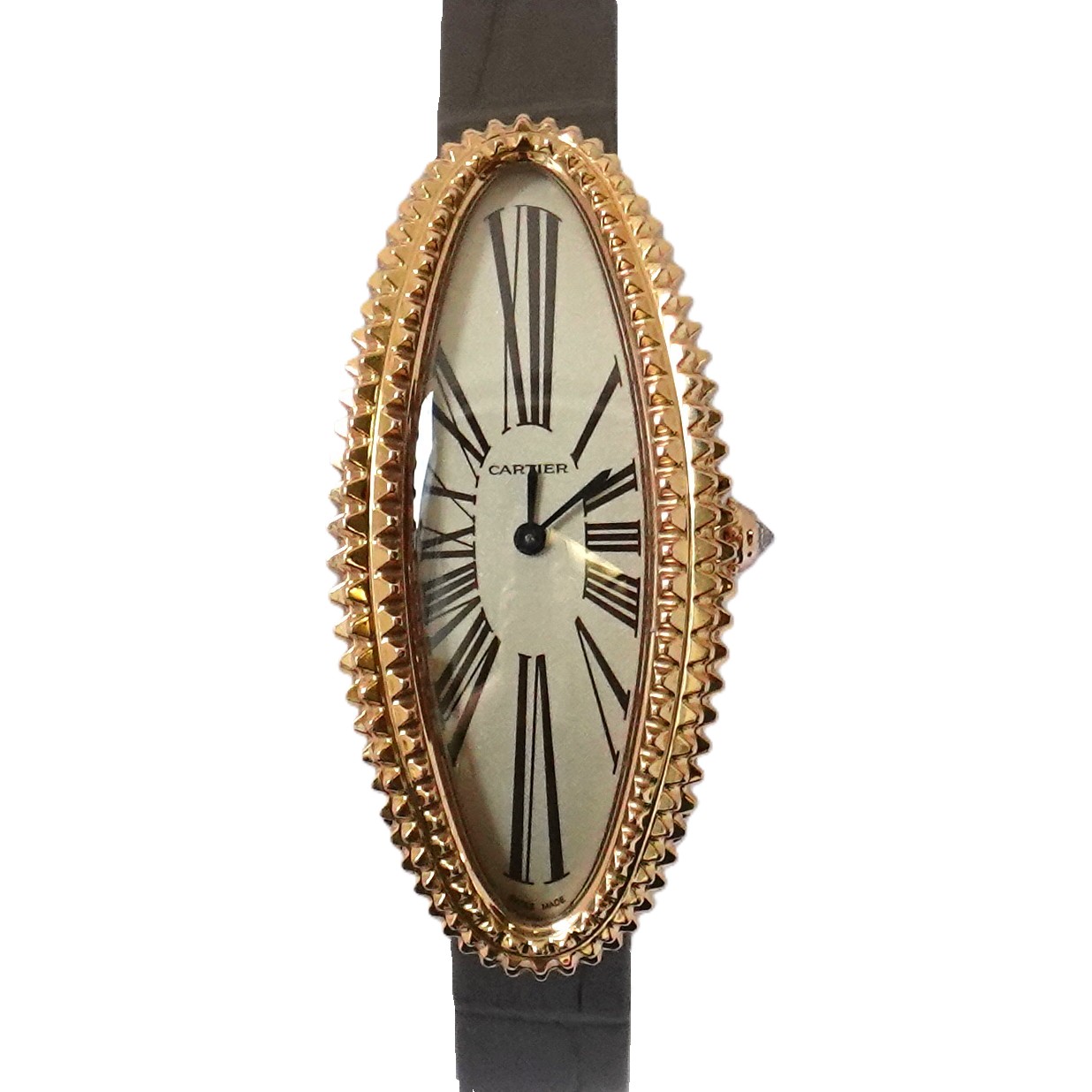 ベニュワールアロンジェ（Baignoire Alongee）　クラッシュ（Clash）　MM　Ref.WGBA0009（4155）　メーカー保証書、箱　手巻き　KRS1945