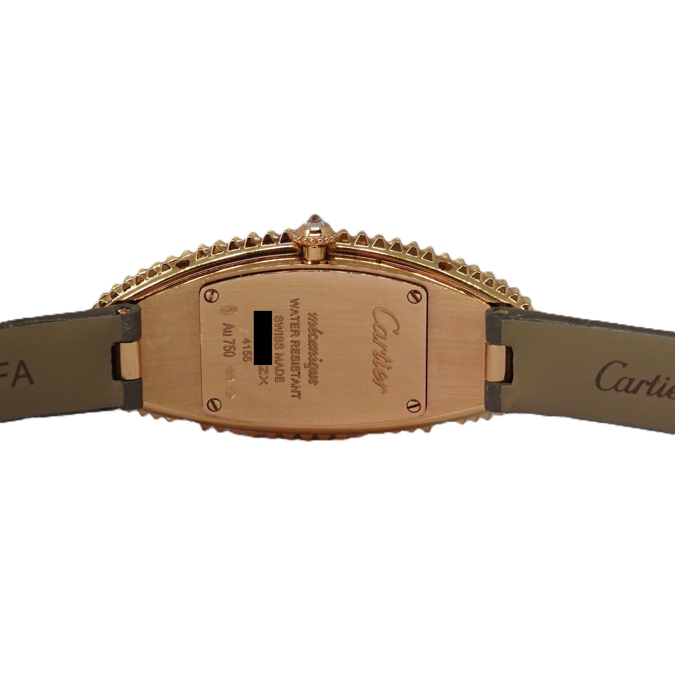 ベニュワールアロンジェ（Baignoire Alongee）　クラッシュ（Clash）　MM　Ref.WGBA0009（4155）　メーカー保証書、箱　手巻き　KRS1945