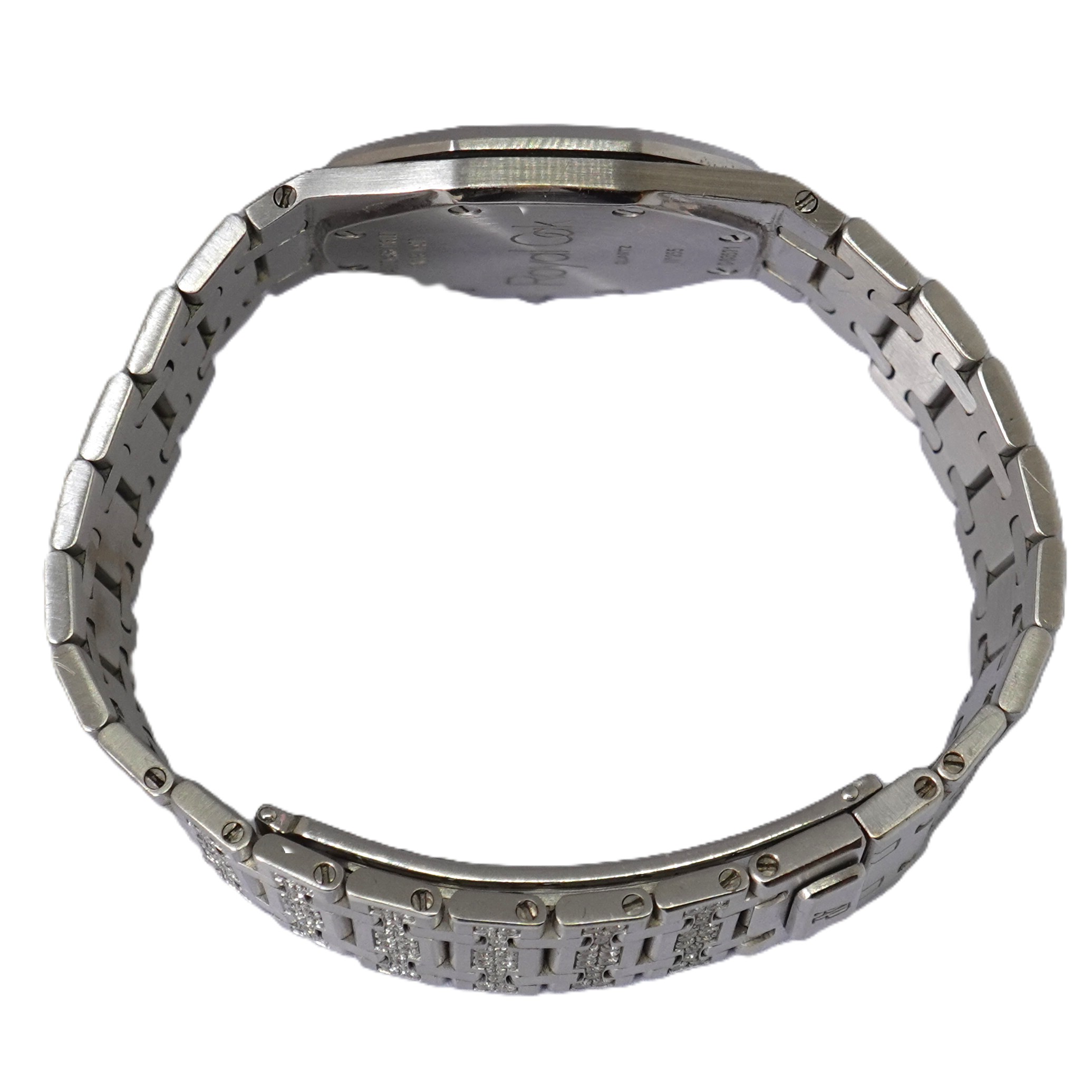 ロイヤルオーク（Royal Oak）　パヴェダイヤ11Pエメラルド文字盤+ブレスレット（Pave Diamond 11P Emerald）　クォーツ　KRS1973