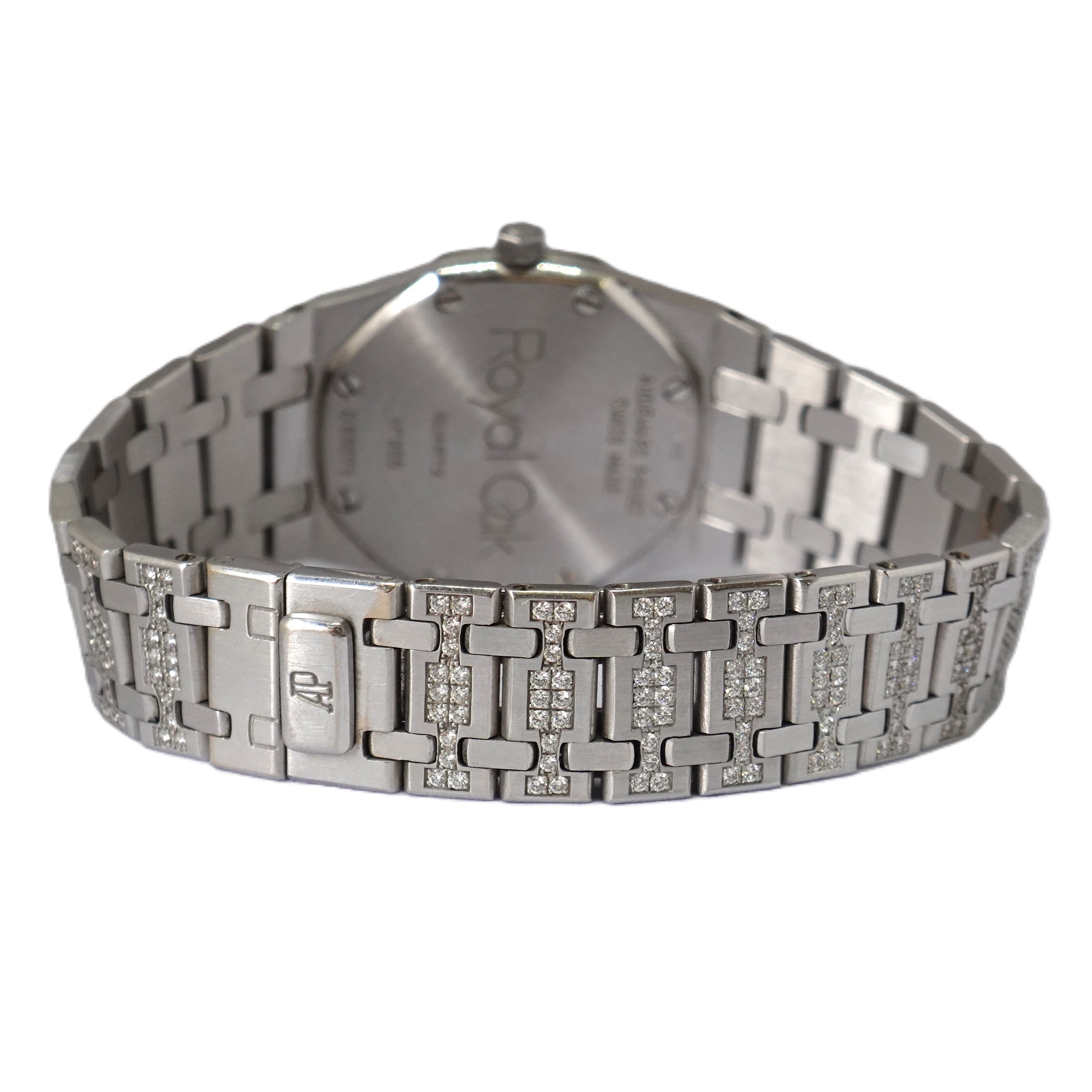 ロイヤルオーク（Royal Oak）　パヴェダイヤ11Pエメラルド文字盤+ブレスレット（Pave Diamond 11P Emerald）　クォーツ　KRS1973