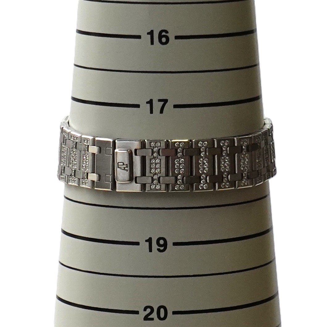 ロイヤルオーク（Royal Oak）　パヴェダイヤ11Pエメラルド文字盤+ブレスレット（Pave Diamond 11P Emerald）　クォーツ　KRS1973