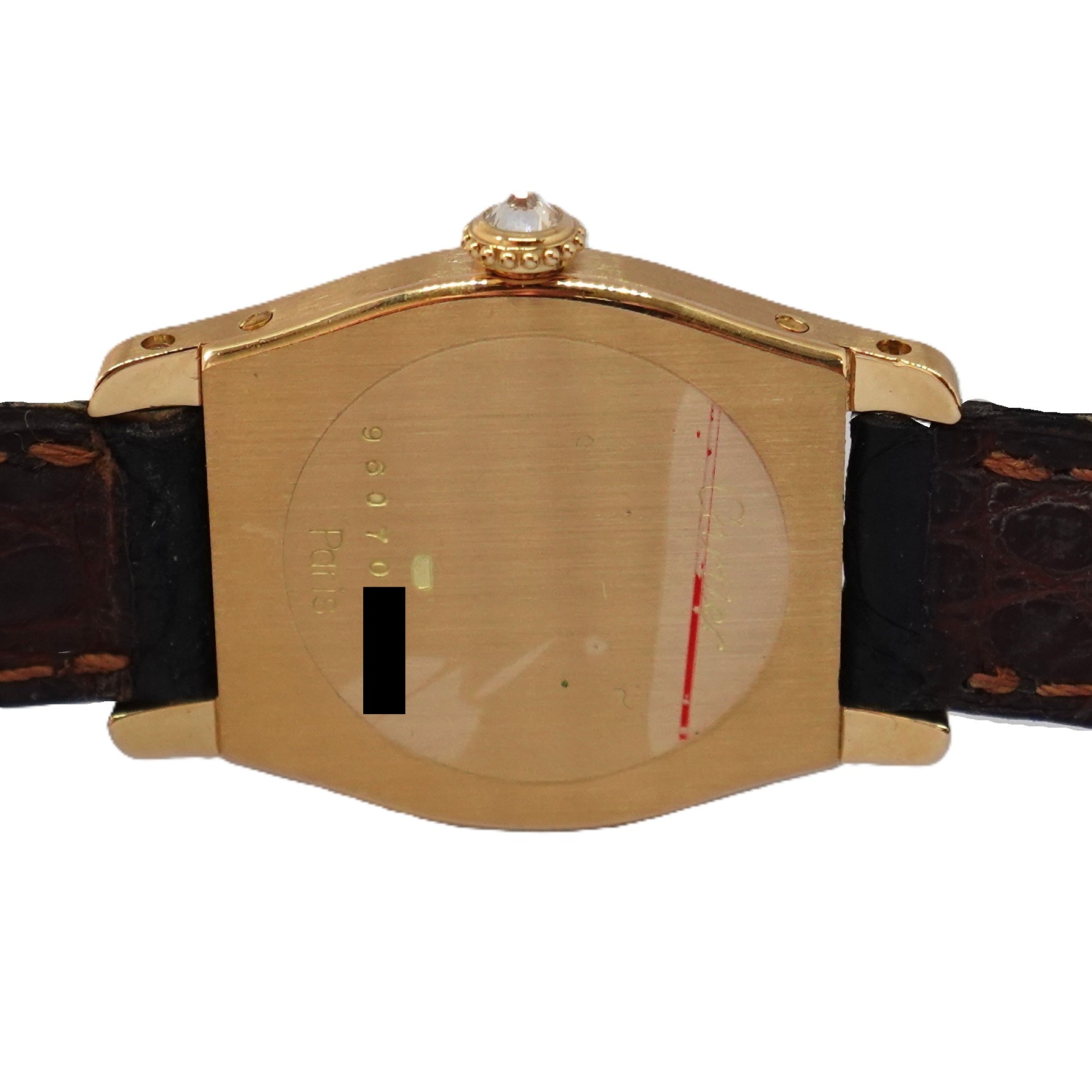 トーチュ（Tortue）　パヴェダイヤ文字盤（Pave Diamond）　Ref.96070　メーカー修理明細付　手巻き　KRS1745