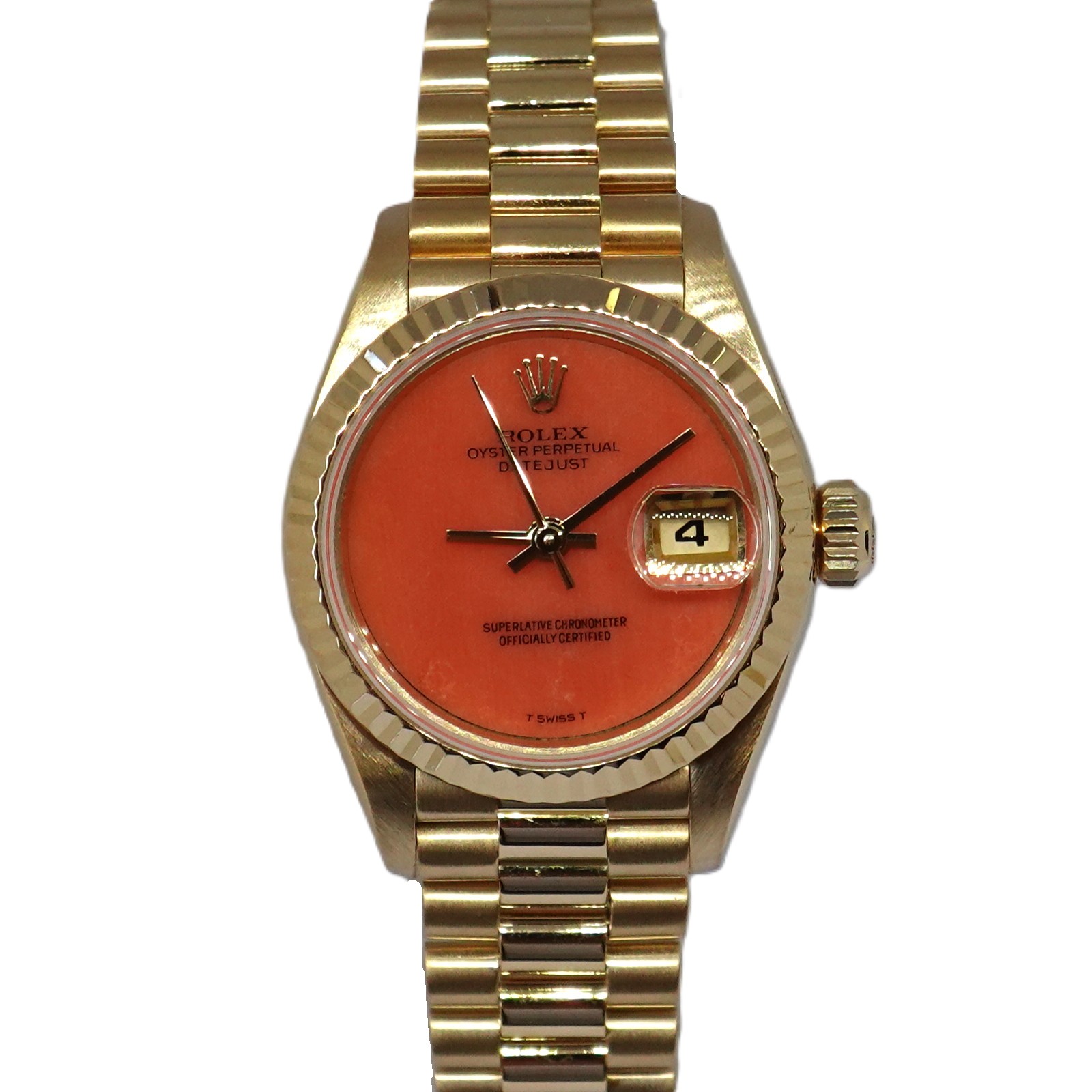 デイトジャスト（Datejust）　コーラル文字盤（Coral）　Ref.69178　メーカー保証書、メーカーサービス保証書付　自動巻　KRS1948