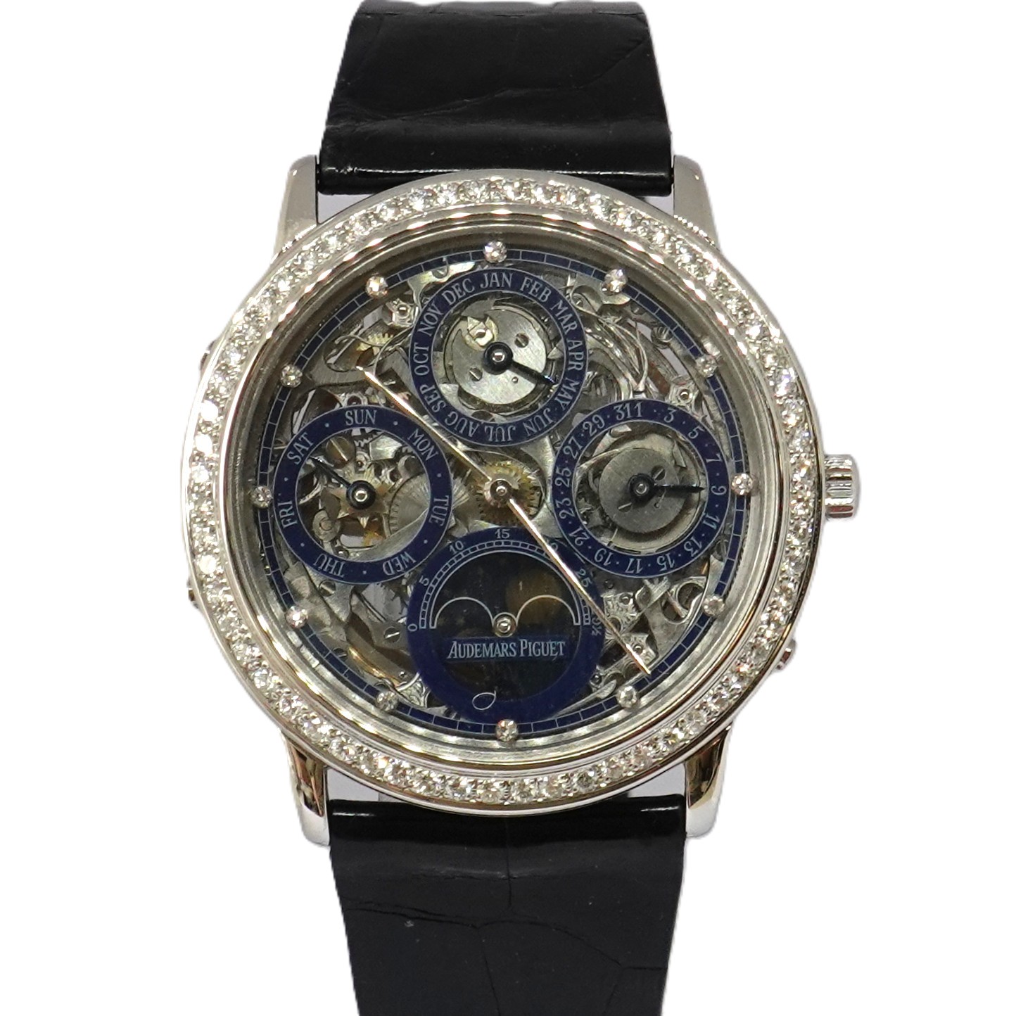 日付永久カレンダー（QUANTIEME PERPETUAL）　スケルトン（Skeleton）　Ref.25592PT　メーカー修理明細付　自動巻　KRS1994