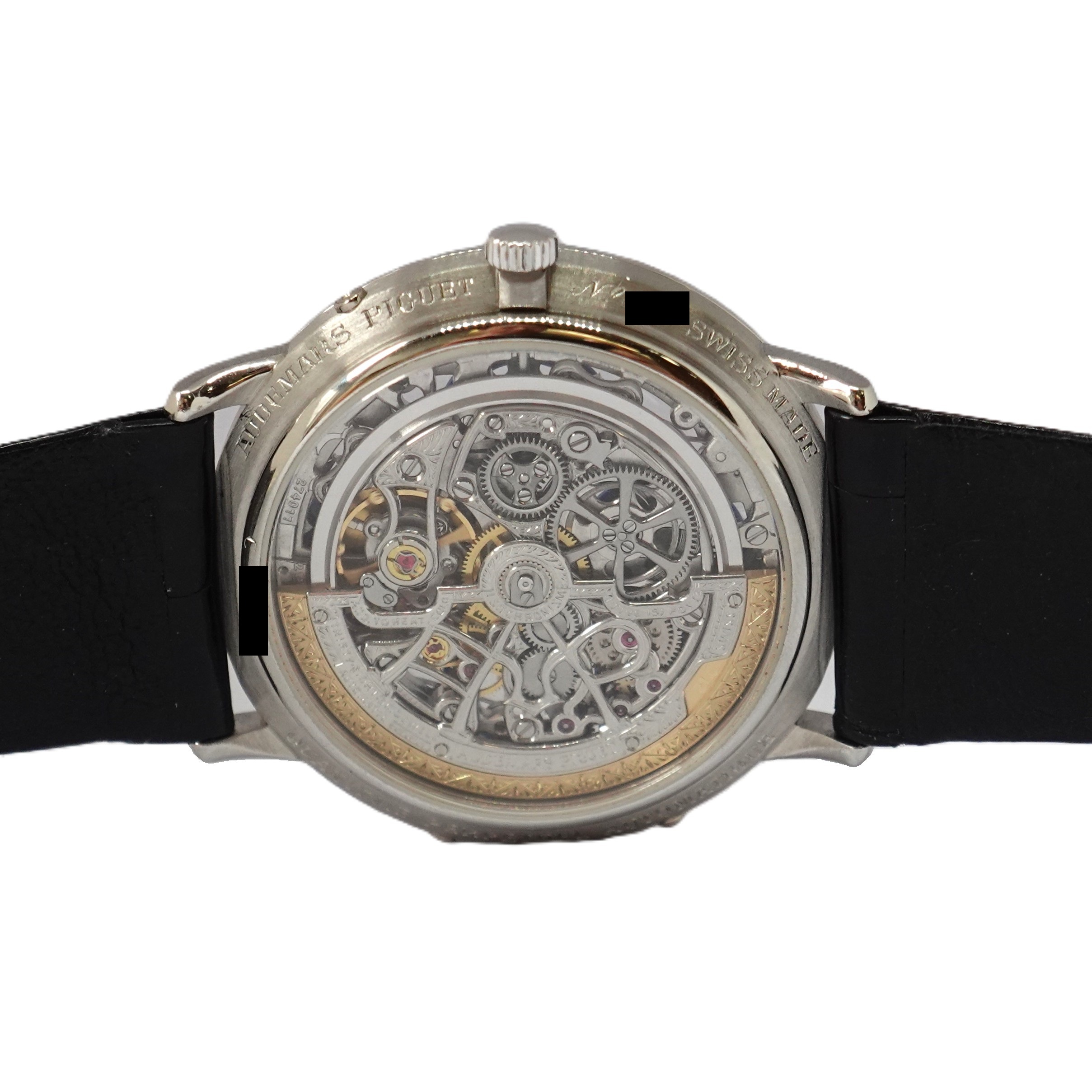 日付永久カレンダー（QUANTIEME PERPETUAL）　スケルトン（Skeleton）　Ref.25592PT　メーカー修理明細付　自動巻　KRS1994